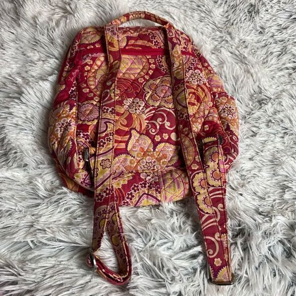 Vera Bradley Paisley Floral Backpack - Picture 4 of 4